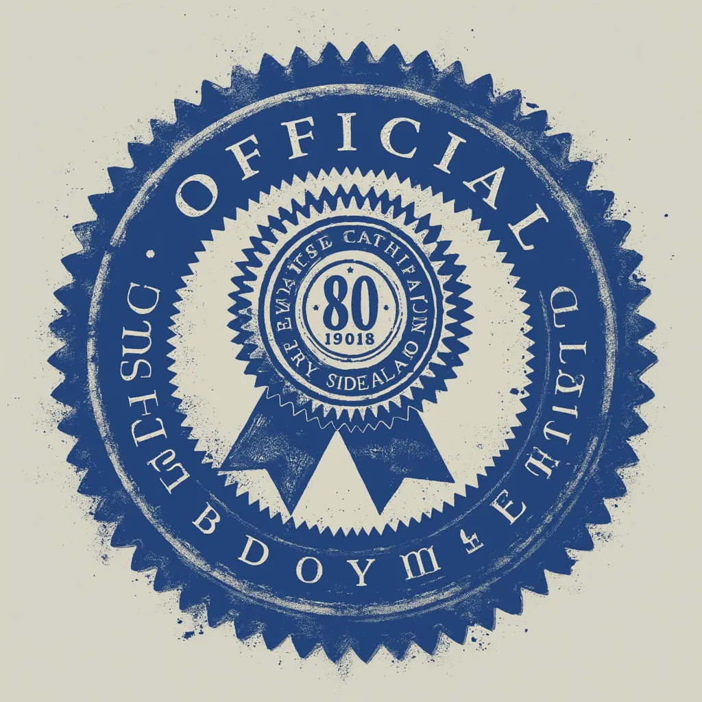 Icône certification